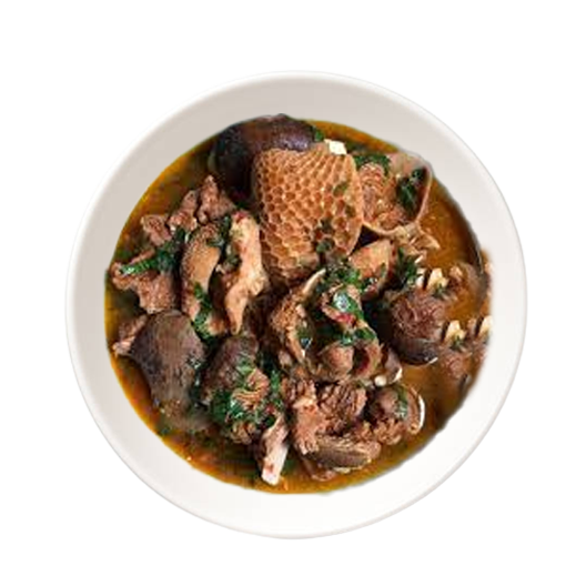 assorted meats pepper soup